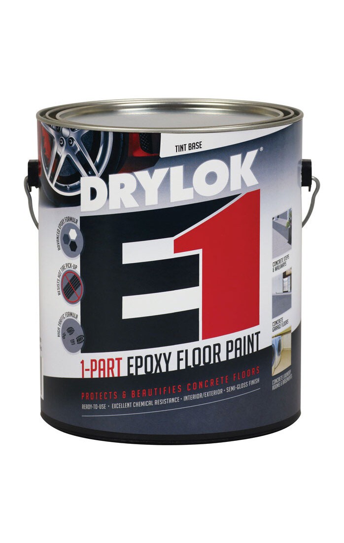 Drylok 28413 E1 One-Part Epoxy Concrete Floor Paint Tint, 1 Gal.