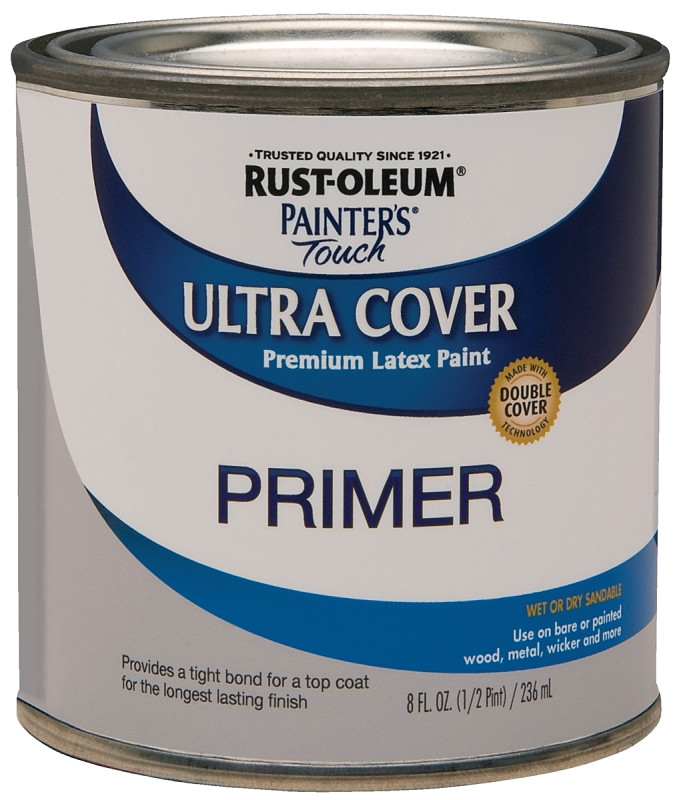 Rust-Oleum Brush On Paint 1980730 Painter’s Touch Latex, Half Pint