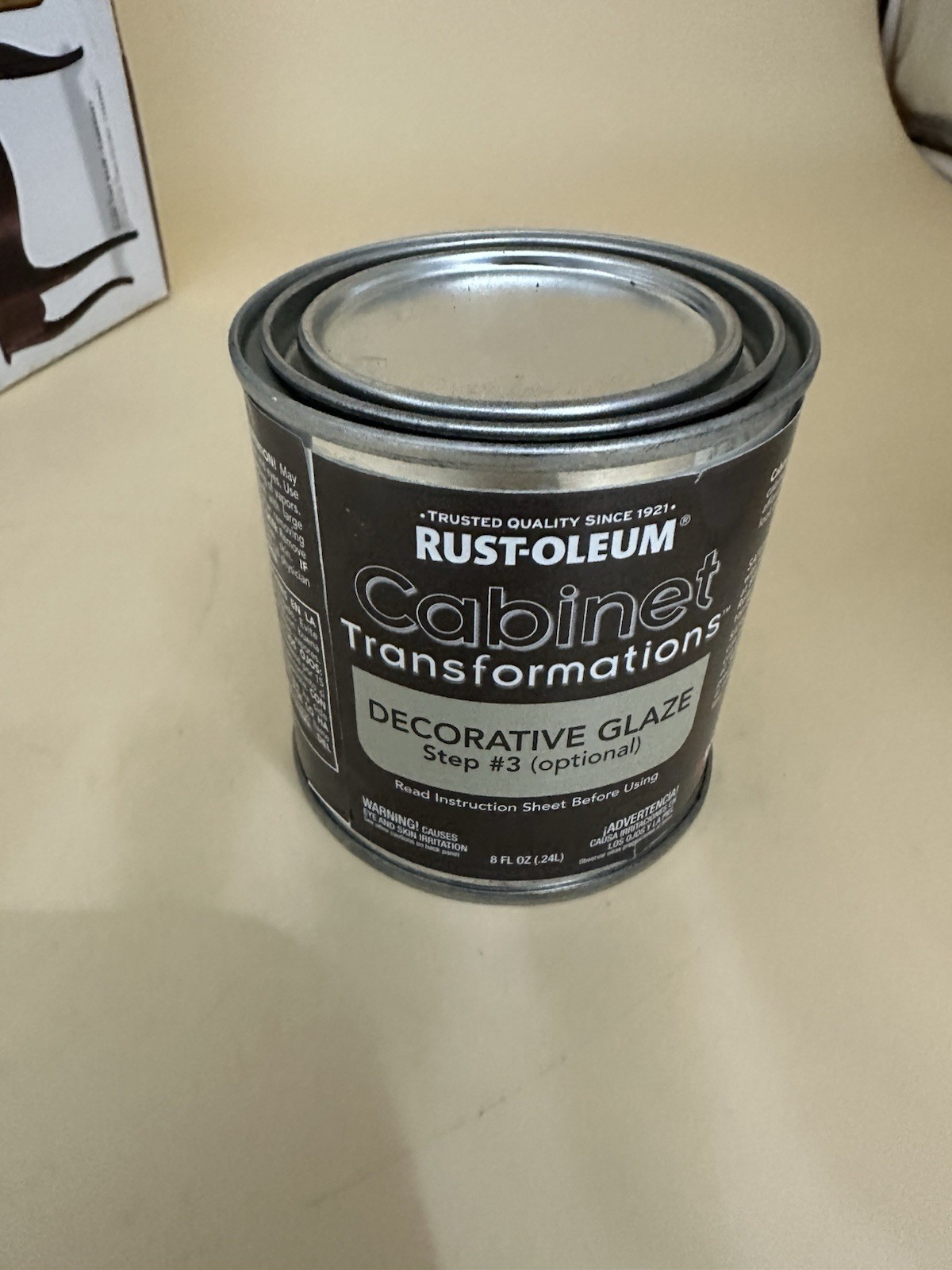 Rust-Oleum Cabinet Transformations Kit Light Tint 258109 Preowned
