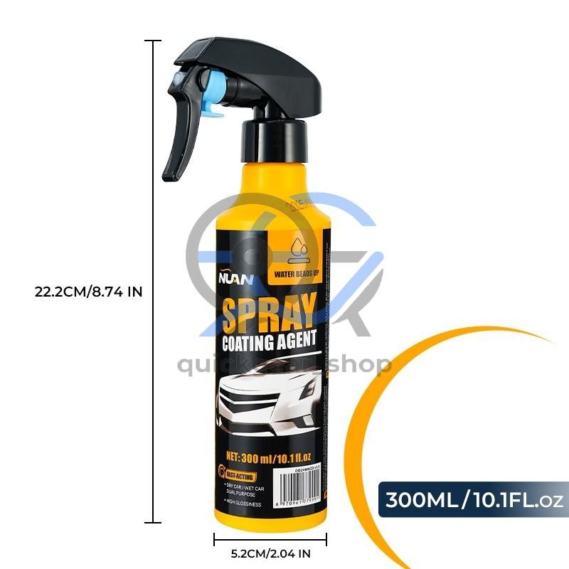 2Pack 300ml Car Coating Spray Car Paint Spray Coating Agent Antifouling US