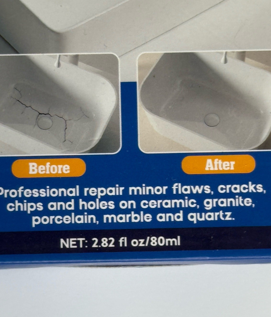 Quadence Porcelain Marble Granite Tub & Tile Repair Kit
