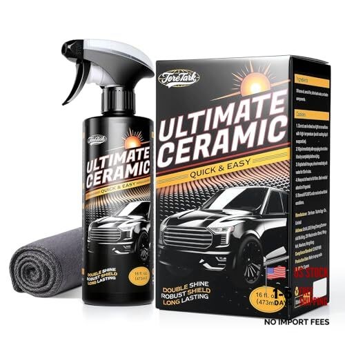 16 Fl Oz Polish Ceramic Coating for Cars – Unmatched 16 Fl Oz – Pack of 1
