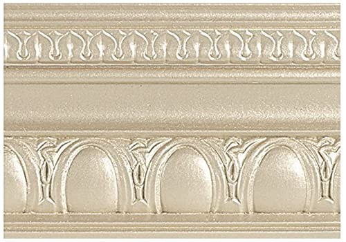 Satin Water-Based Metallic Paint – Modern Oyster Finish for Home Decor, 16oz
