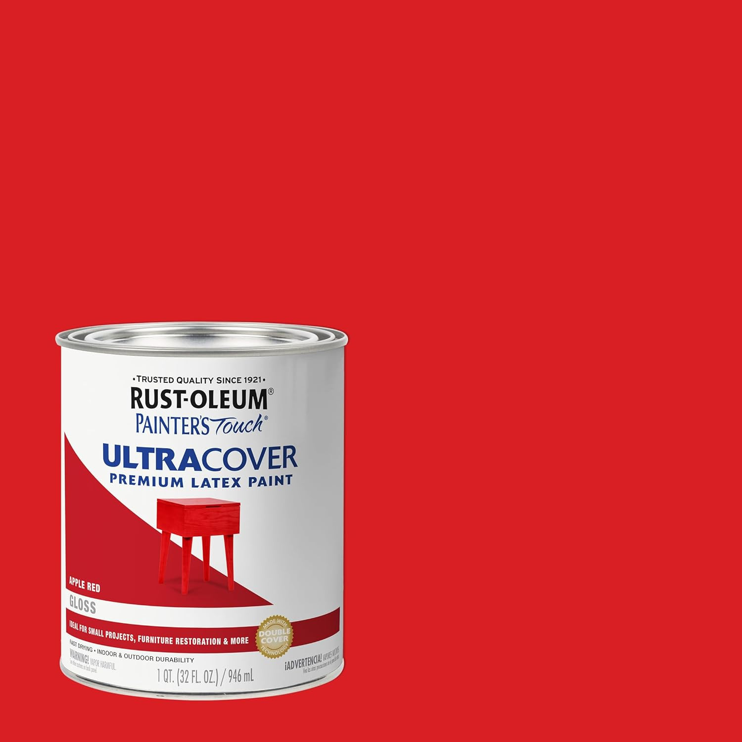 1966502 Painter’s Touch Brush Acrylic Latex Paint, 1 Quarts (Pack of 1), Gloss A