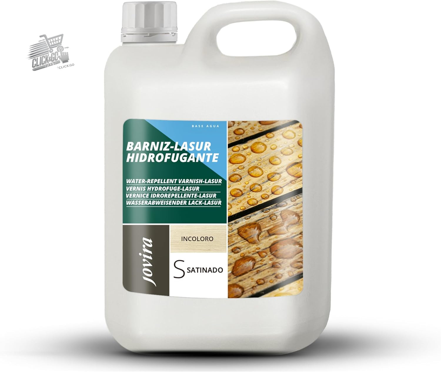 Glasur 2 Colorless Satin Protective Outdoor Water Indoor Wood Impregnator