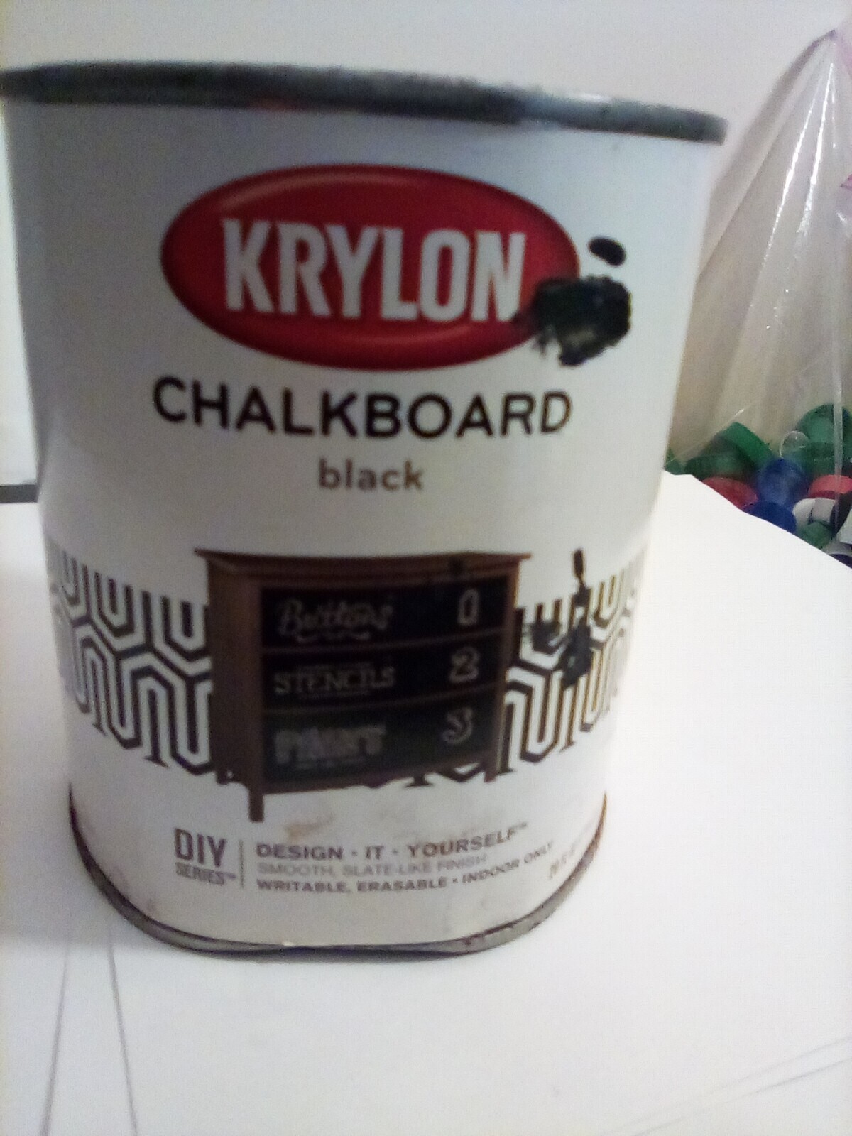 NEW Krylon Black Chalkboard Paint 29 Oz FREE SHIPPING