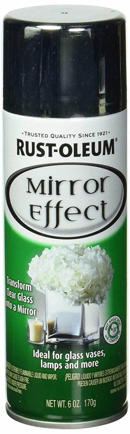 Mirror Spray Ideal for Glass and Lamps Oil Based Formula Long Lasting Finish 6oz