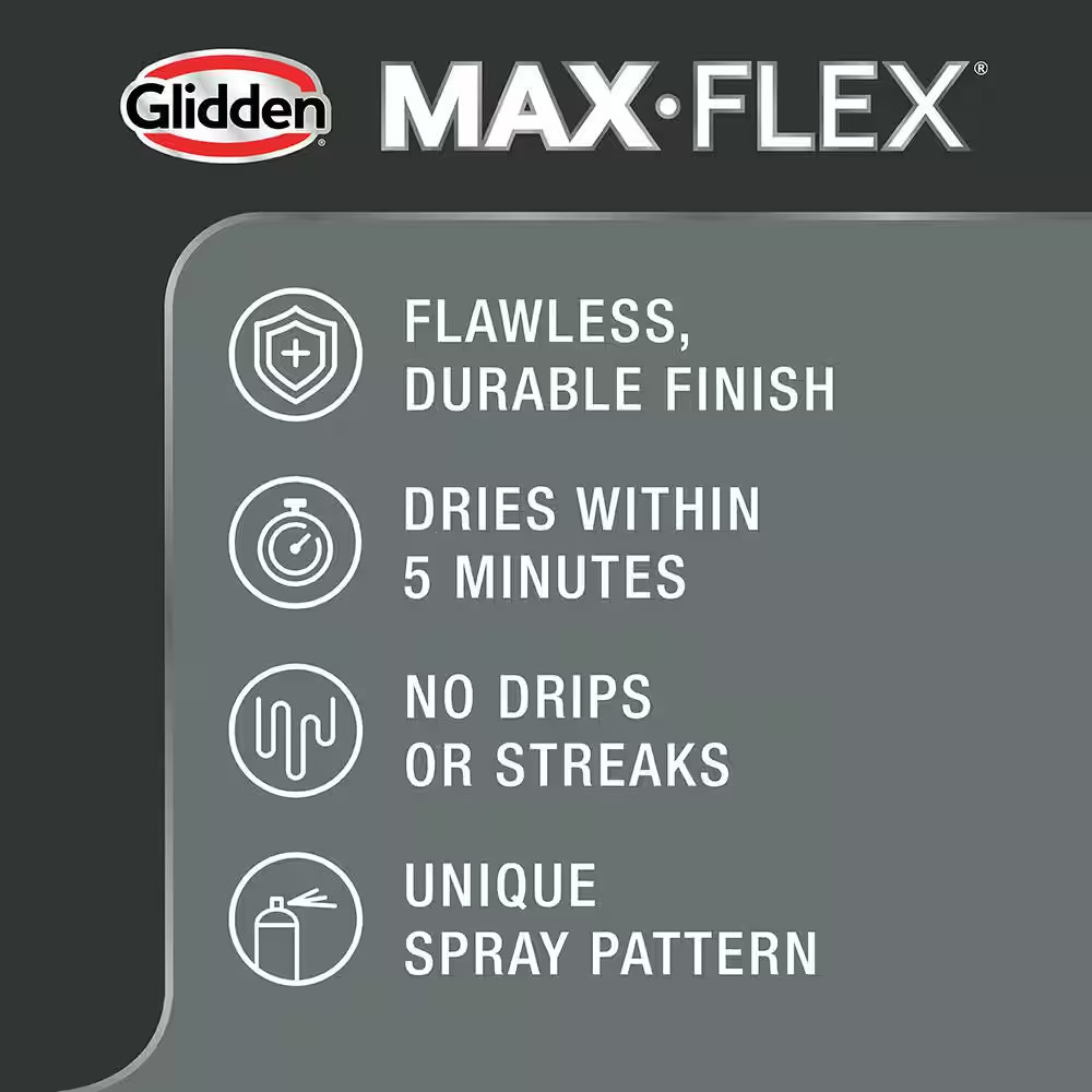 12 Oz. Satin Dark Granite Interior/Exterior All Surface Spray Paint and Primer