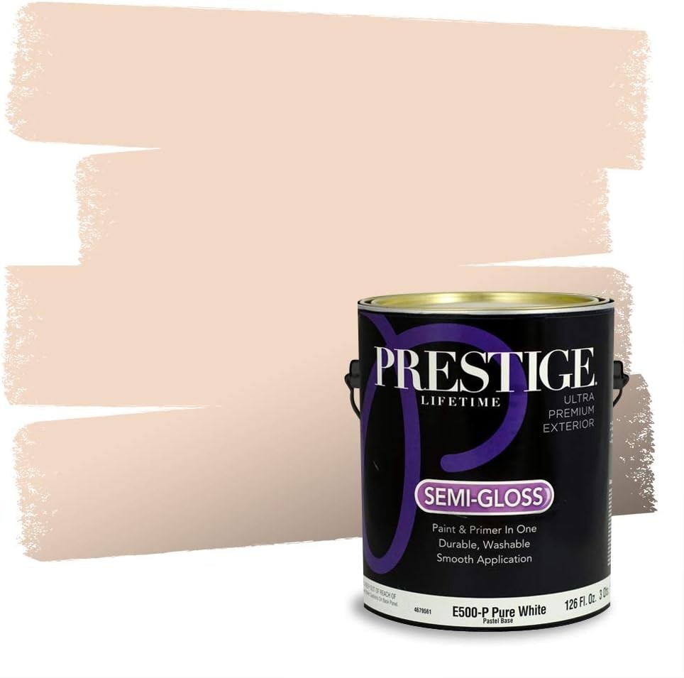 Exterior Paint & Primer in One – 100% Acrylic Latex, Low VOC, 400 sq ft/gal