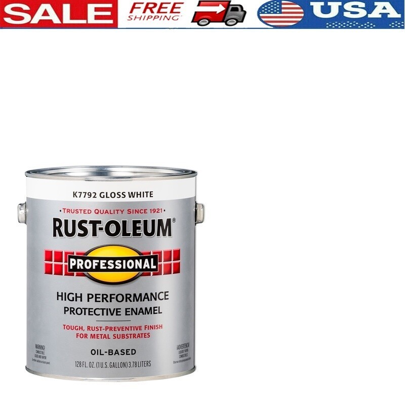 High Performance Enamel Paint Gallon Metal Wood Concrete Low Odor Quick Dry New