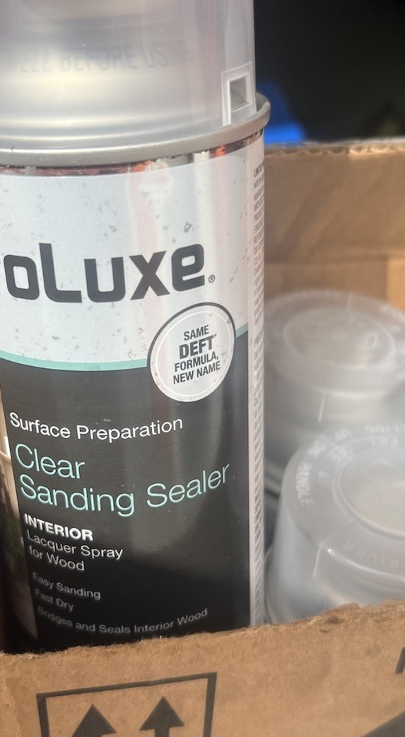 PXL015S Interior Clear Lacquer Sanding Wood Sealer, 12 oz. Aerosol