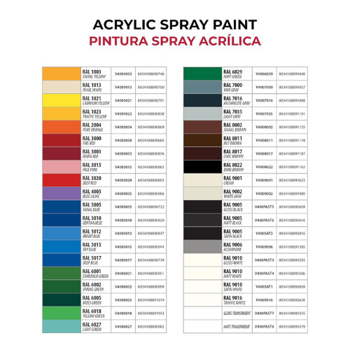 Multi-Purpose Acrylic Spray Paint Indoor Outdoor Bright Blue