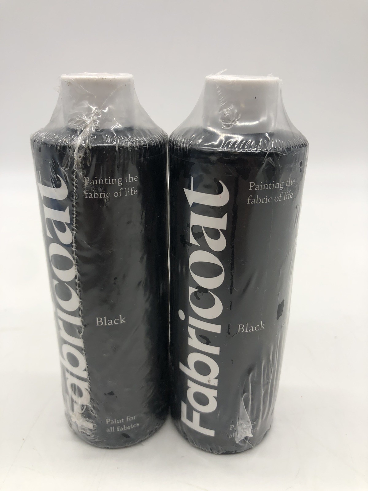 2 Pack Furniture Clinic Fabric Paint Black 8.5oz For Furniture Chair Upholstery*