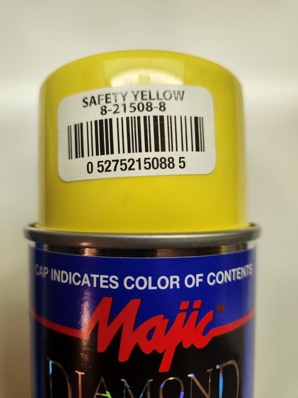 Majic 8-21508-8 Diamond Hard 11 oz Can of Gloss Yellow Spray Enamel Paint