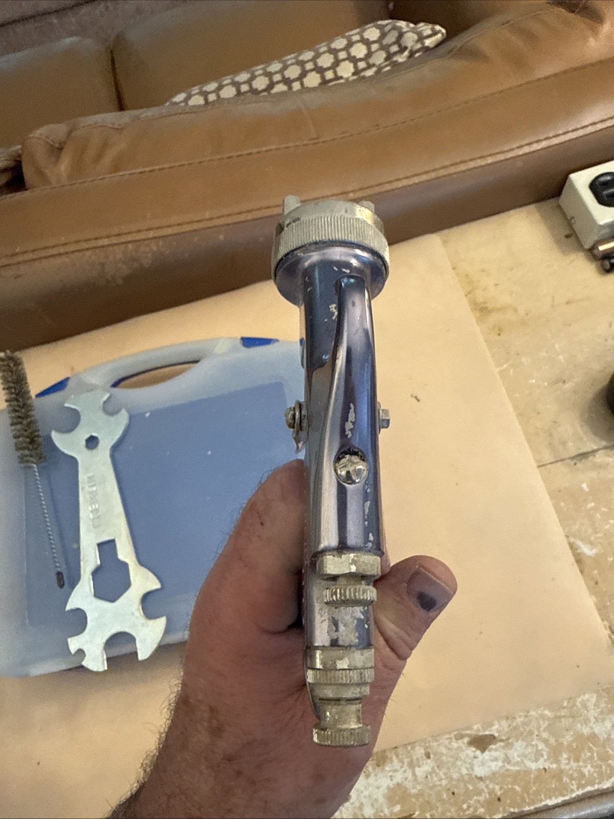 Kremlin Pressure HTI 6 Bar 87 PSU Air Spray Gun HVLP E3 Nozzle