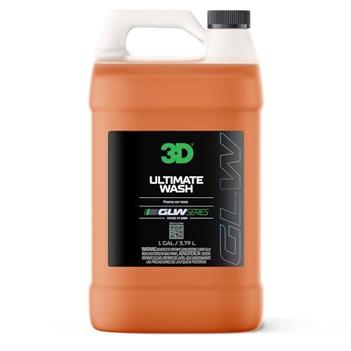 Ultimate Wash – 1 Gallon – pH Neutral Car Wash Soap with 128 Fl Oz (Pack of 1)