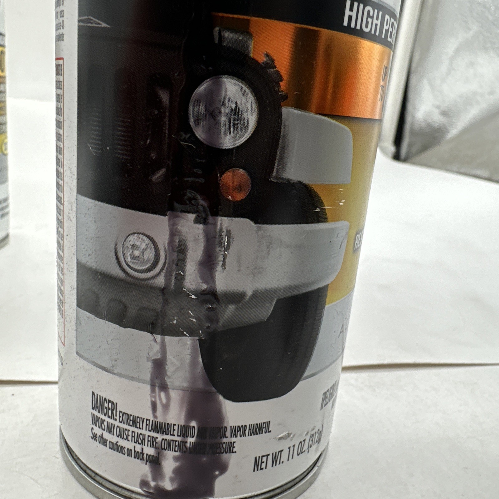 4 PACK NEW RUSTOLEUM PAINT FOR PLASTIC – ALUMINUM -11 OZ. FREE SHIPPING