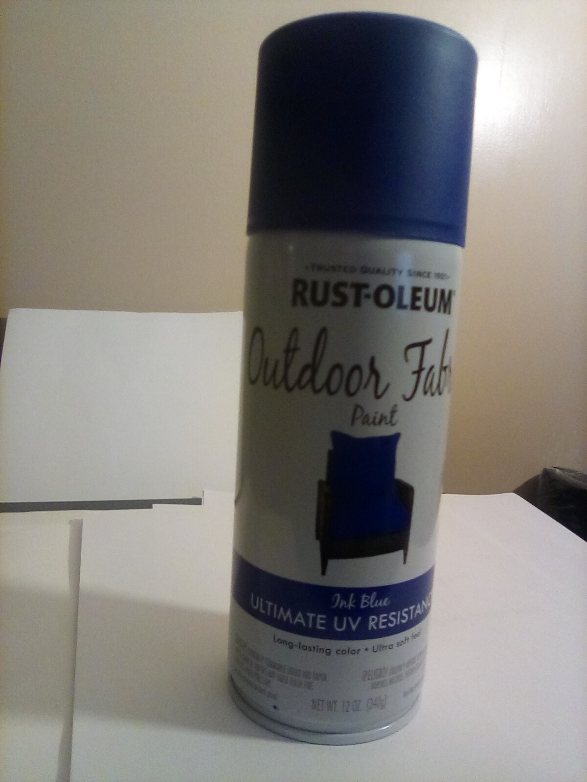 1 Can Rustoleum Outdoor Fabric Spray Paint 12 Oz MEDIUM GRAY FREE SHIPPING