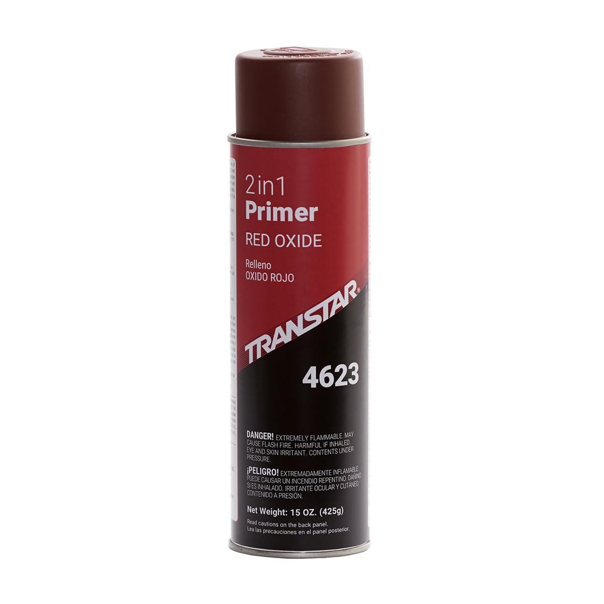 Transtar 4623 Red Oxide 2-in-1 Primer – 20 oz. 1 Count (Pack of 1),