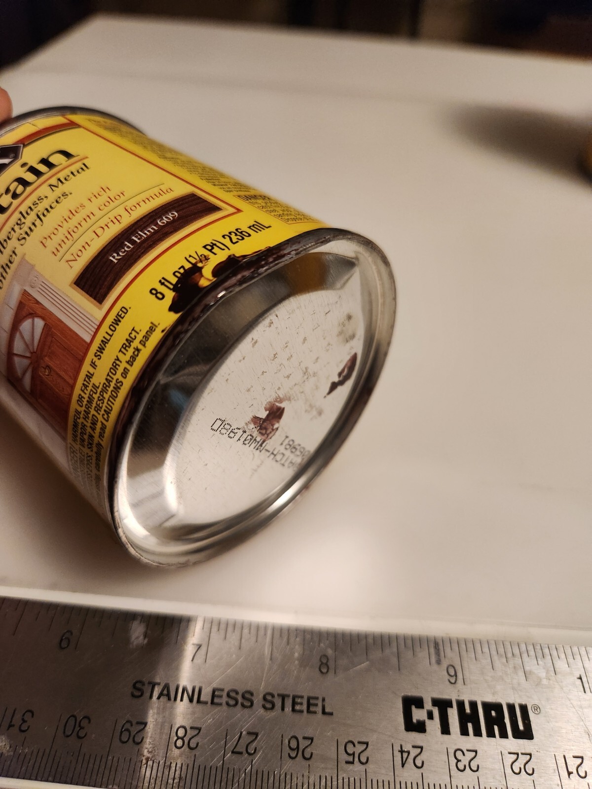 Minwax Wood Gel Stain, 1/2 pint, Red Elm