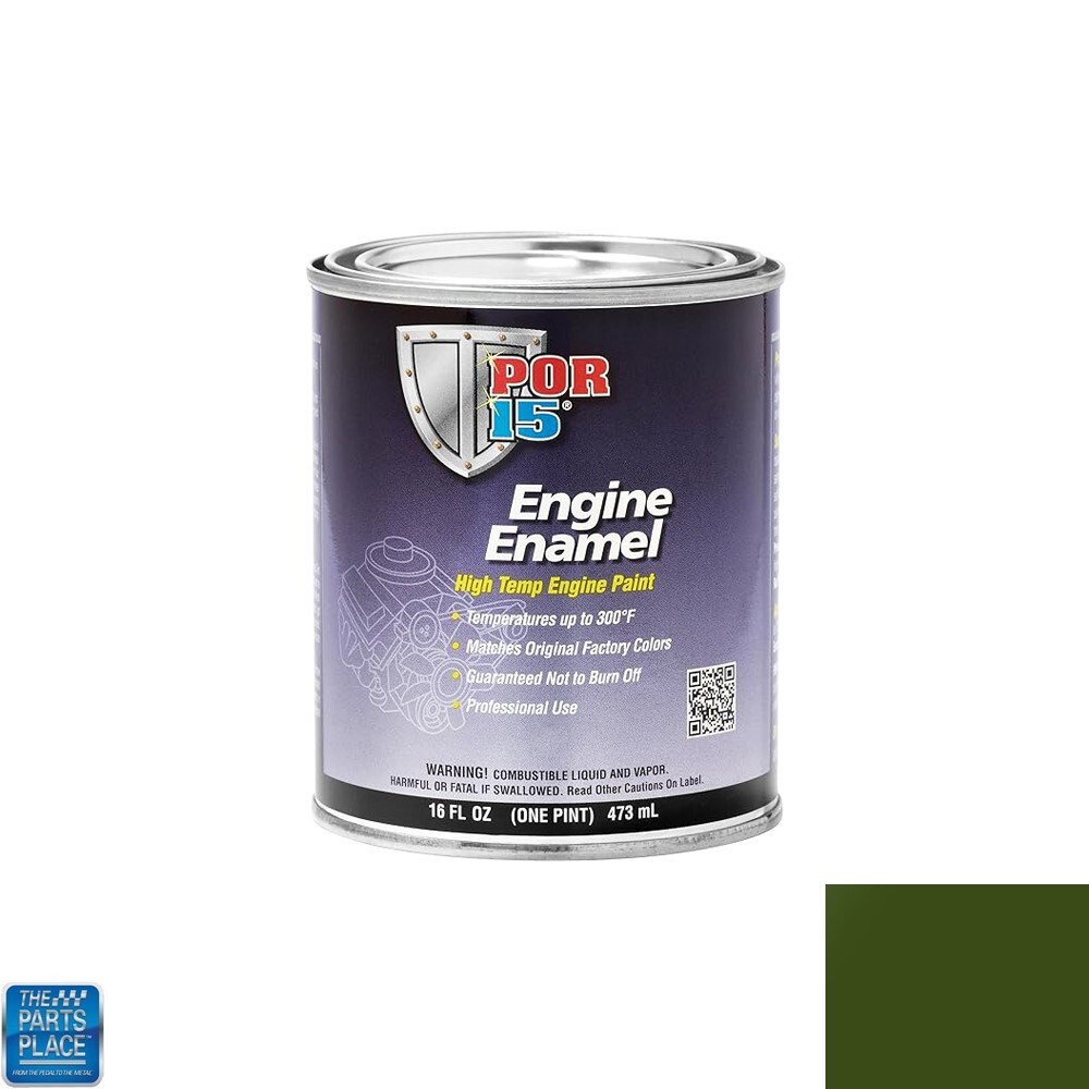 POR-15 High Temperature Engine Enamel Paint Austin Healy Green Pint New