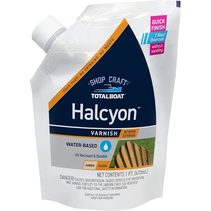 Innovative Marine Varnish Fast Drying Water Based Gloss Semi Gloss Satin Finish