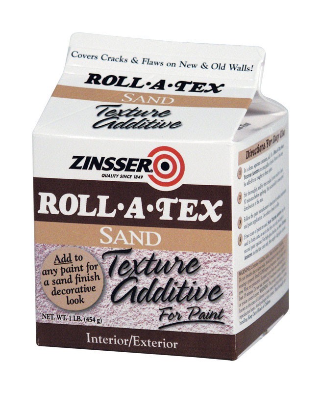 Zinsser 22616 Roll-A-Tex Indoor/Outdoor Fine Texture Additive 1 lbs. (Pack of 6)