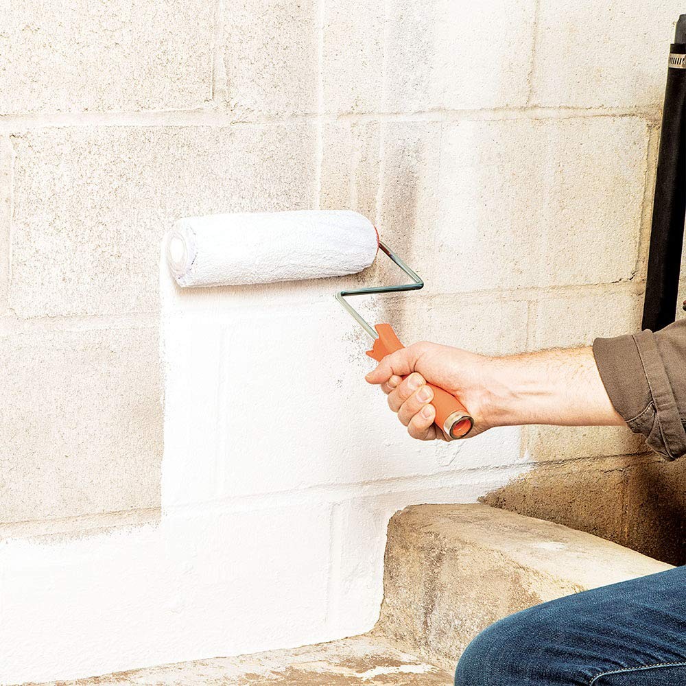 WaterBlock Acrylic Masonry Waterproofer Paint, White, 1 Gallon