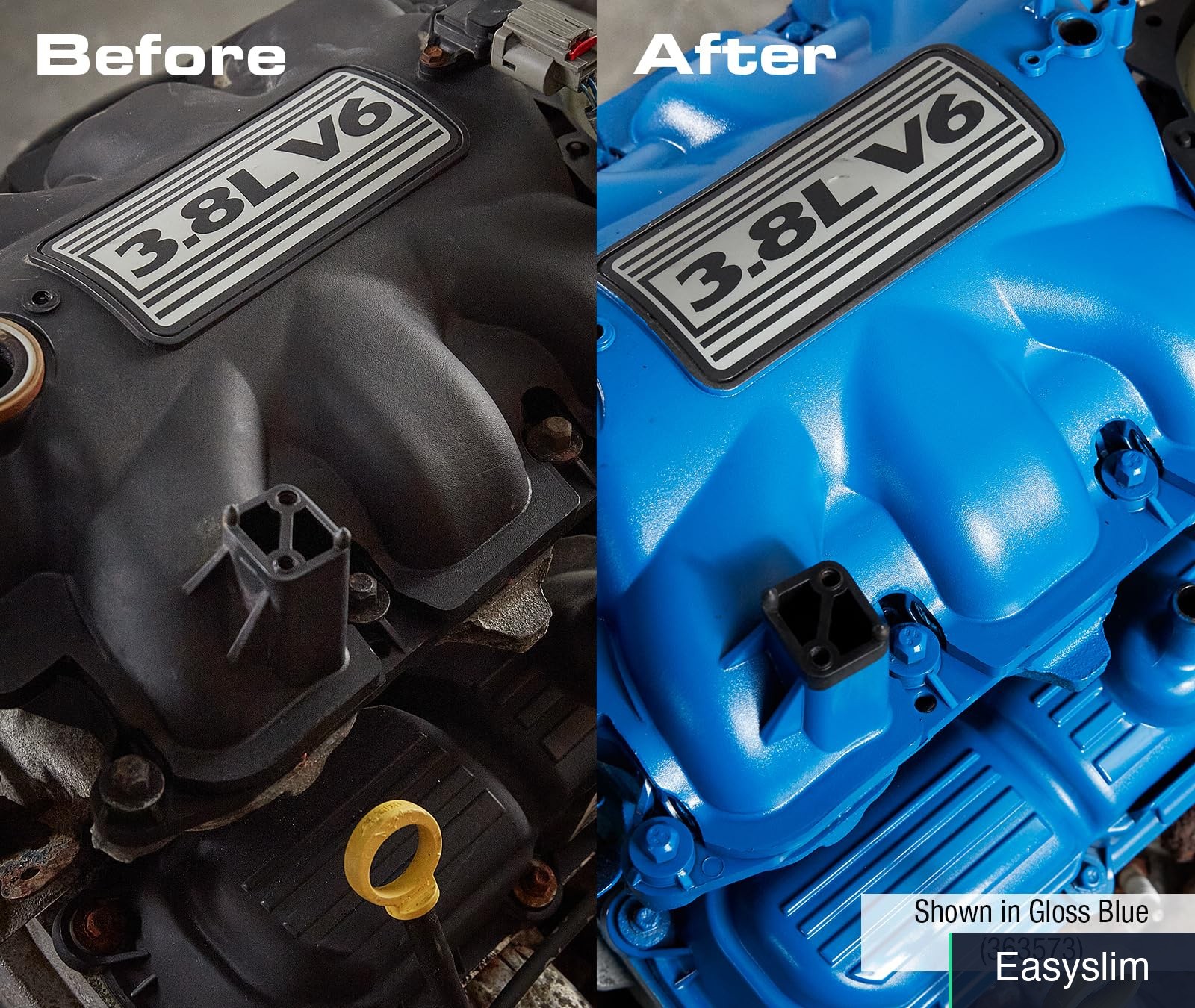 Engine Enamel Spray Paint 11 oz Gloss Blue Automotive Rust Preventive