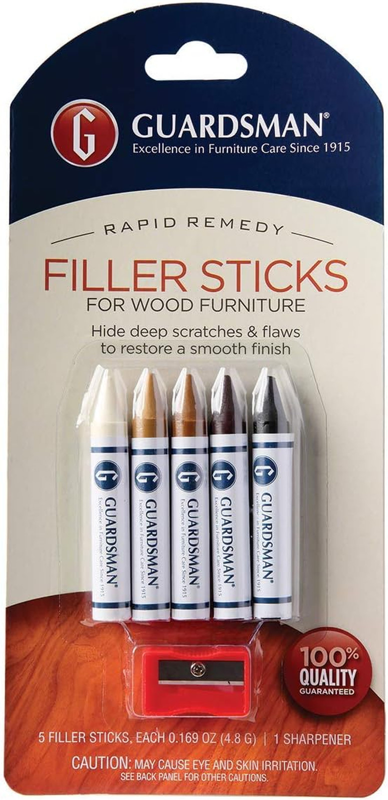 Wax Wood Furniture Filler Sticks, Furniture Scratch Repair Kit for Wood Floors,