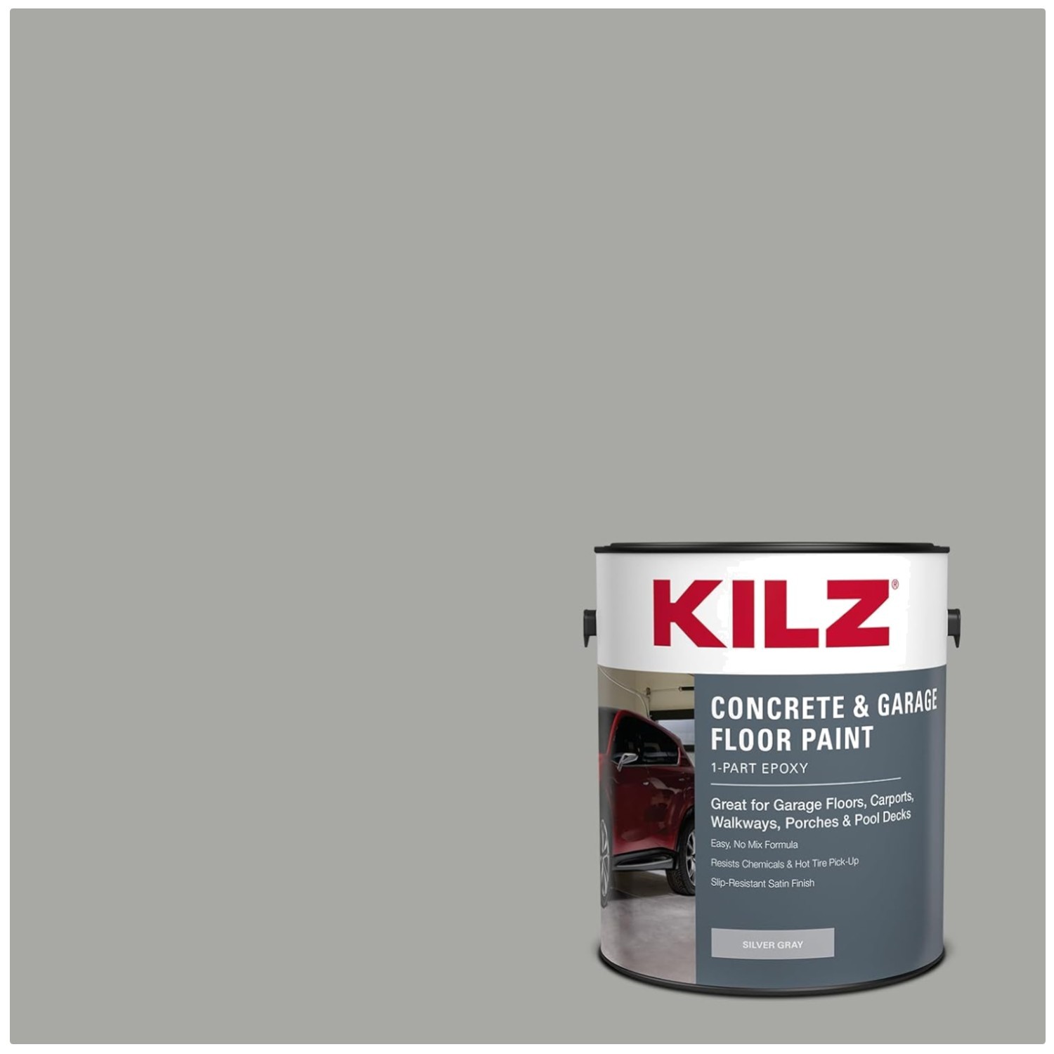 Kilz 1-Part Epoxy Acrylic – Silver Gray