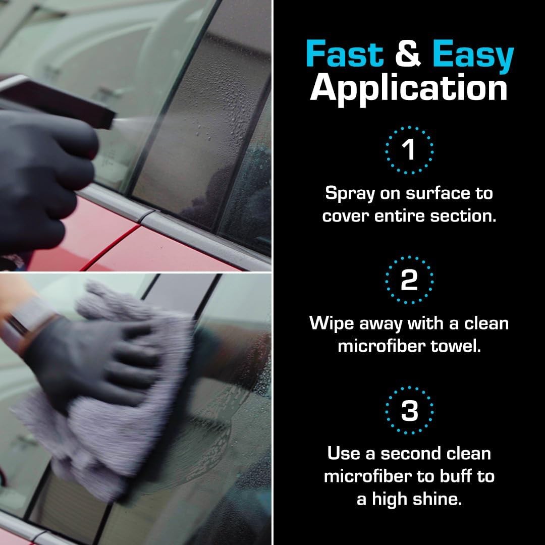 Ethos Defy – 3 in 1 Ceramic Coating – Waterless Car Wash 8 Fl Oz (Pack of 1)