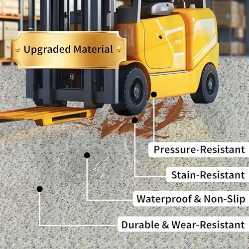 High-Gloss Epoxy Floor Paint – Self-Leveling, Wear-Resistant, Non-Slip, 35oz, Mu