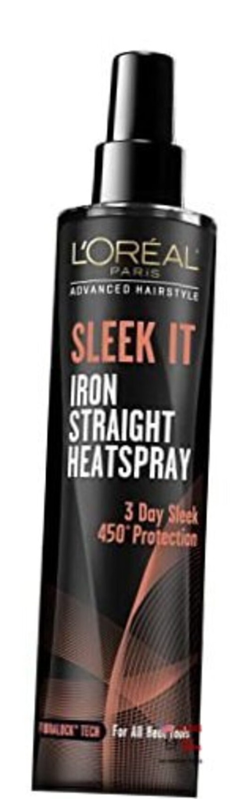 L’Oréal Paris Advanced Hairstyle Sleek It Iron Straight Heat Spray, 5.7 Ounce
