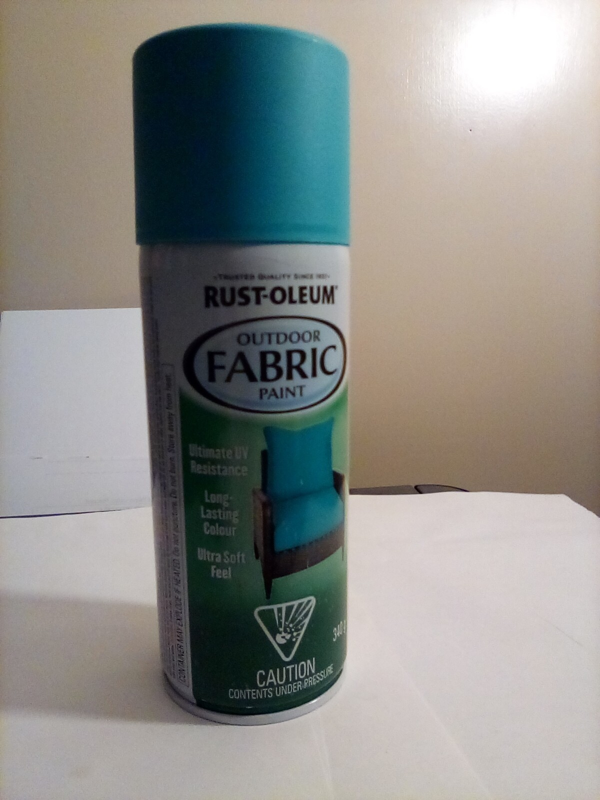 Rust Oleum Specialty Turquoise Outdoor Fabric Spray Paint 12 Ounce FREE SHIPPING