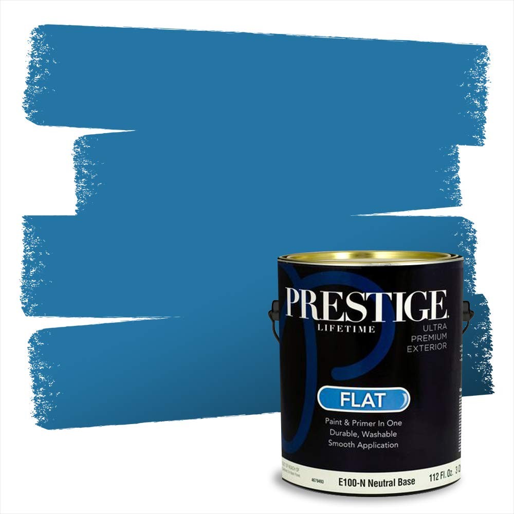 Prestige Paints Exterior Paint And Premiumr In One 1-Gallon Flat Comparable Matc