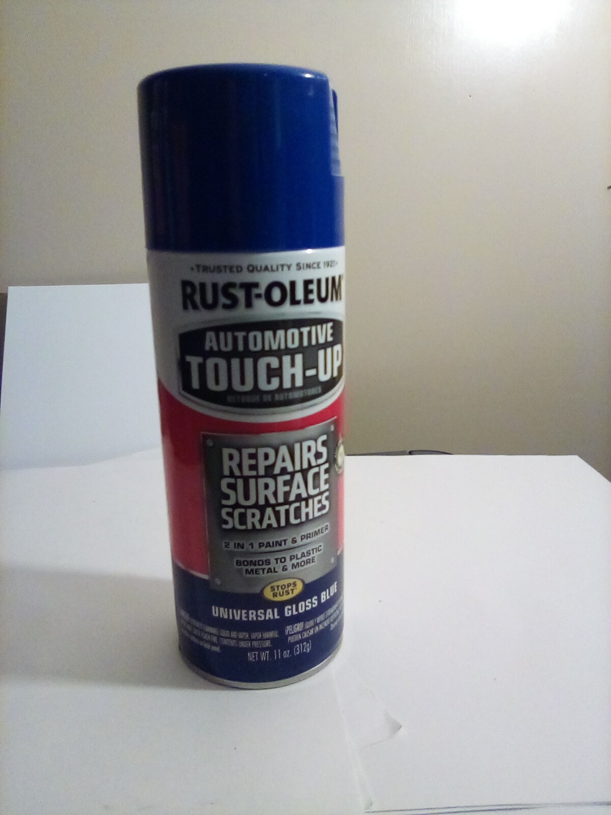 RUSTOLEUM AUTOMOTIVE TOUCH UP UNIVERSAL GLOSS BLUE 11 OZ FREE SHIPPING