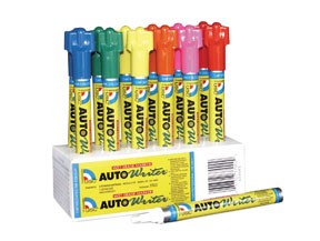 Auto Writer Pen, Green, 12 Pens 37007 USC Plastic Appearance & Paint Finishing –
