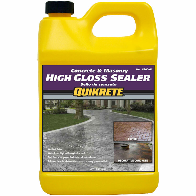 Quikrete High Gloss Sealer wet look gal