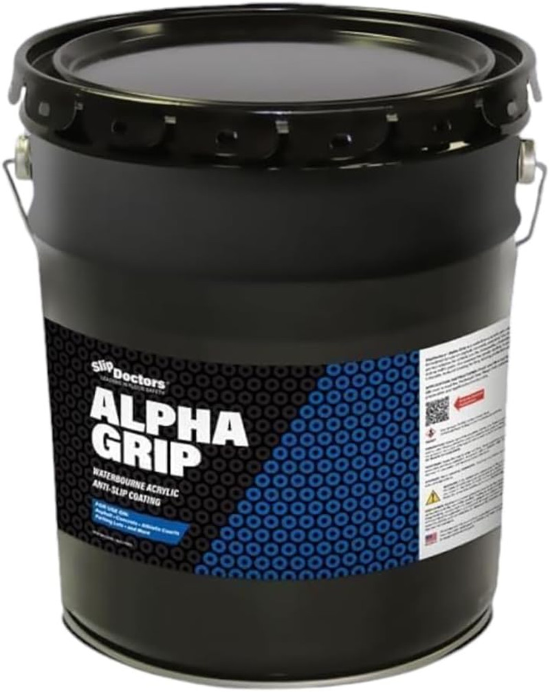 Alpha Grip Pickleball Court Paint for Concrete, Asphalt and Stone – Non-Skid Coa