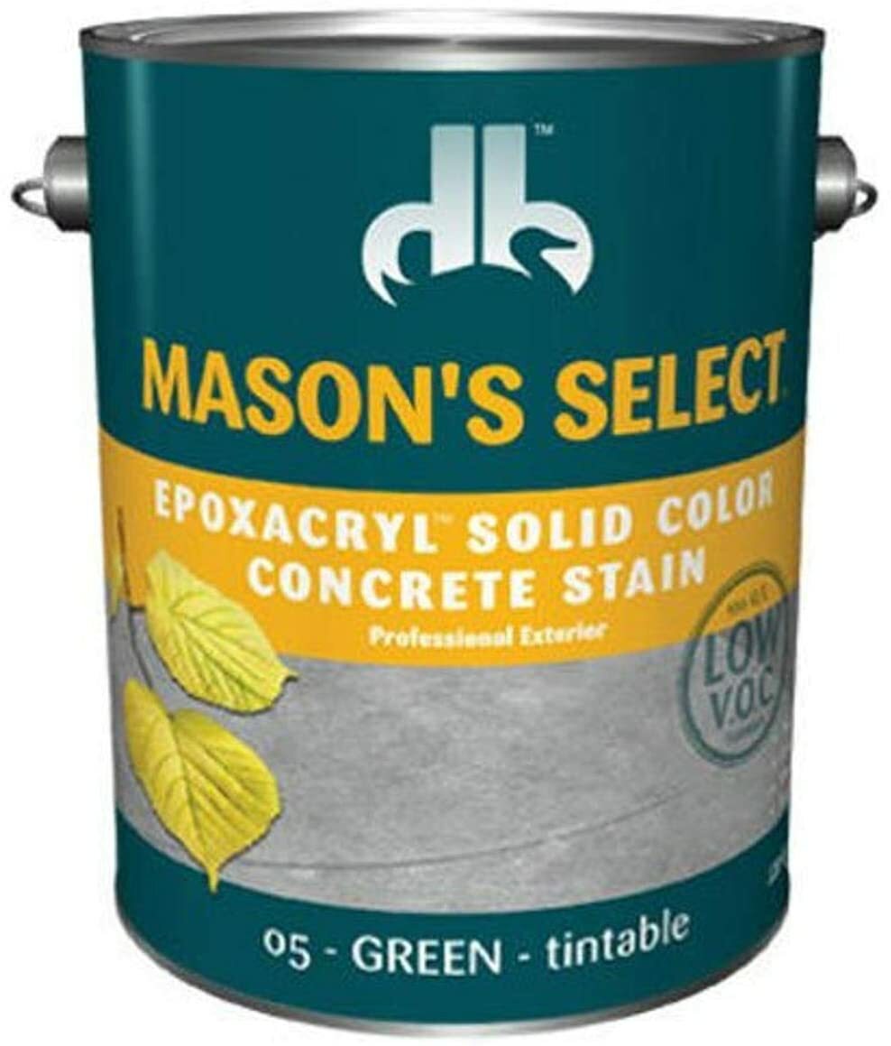 Duckback Products SC-6205-4 Concrete Stain, Green, Tintable, 1 Gallon, FS