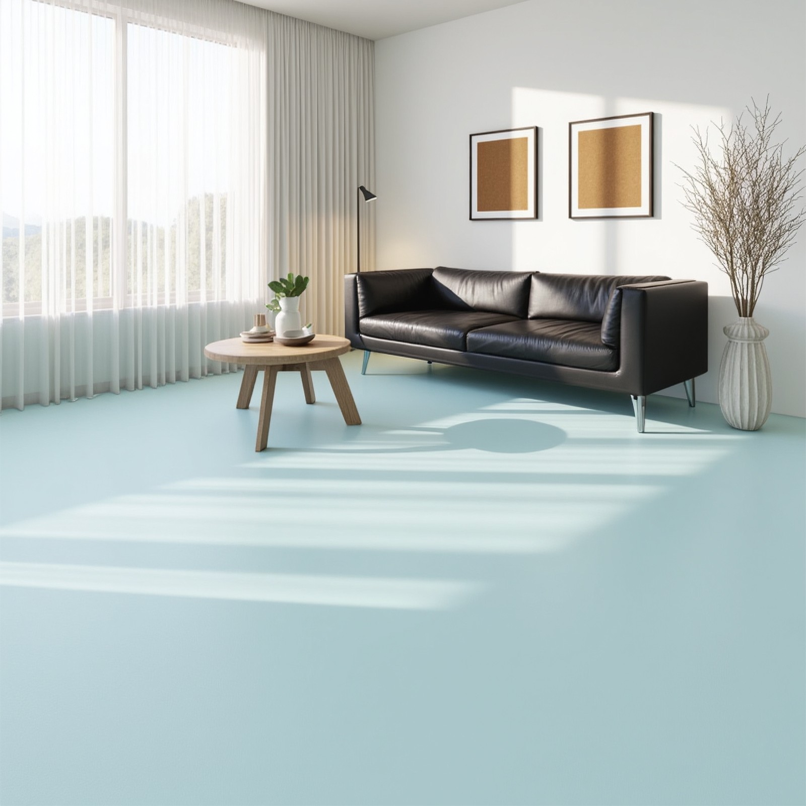 Professional Epoxy Floor Paint Kit -Acrylic Concrete Coating for Garage，1 Gallon