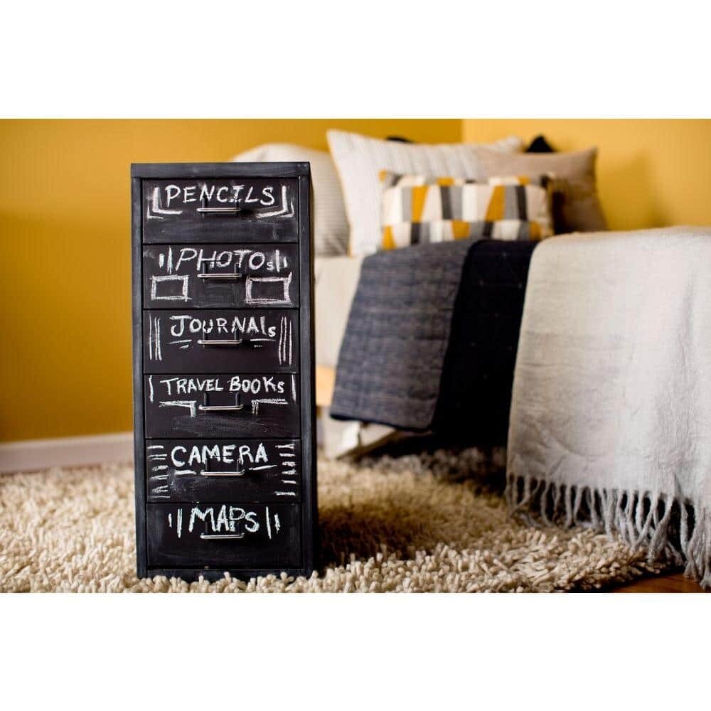 11 oz. Chalkboard Spray Paint – Flat Black Finish