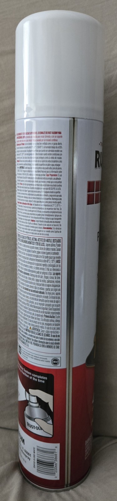 RUST-OLEUM Stops Rust 24 oz TURBO Spray System – Gloss White Protective Enamel