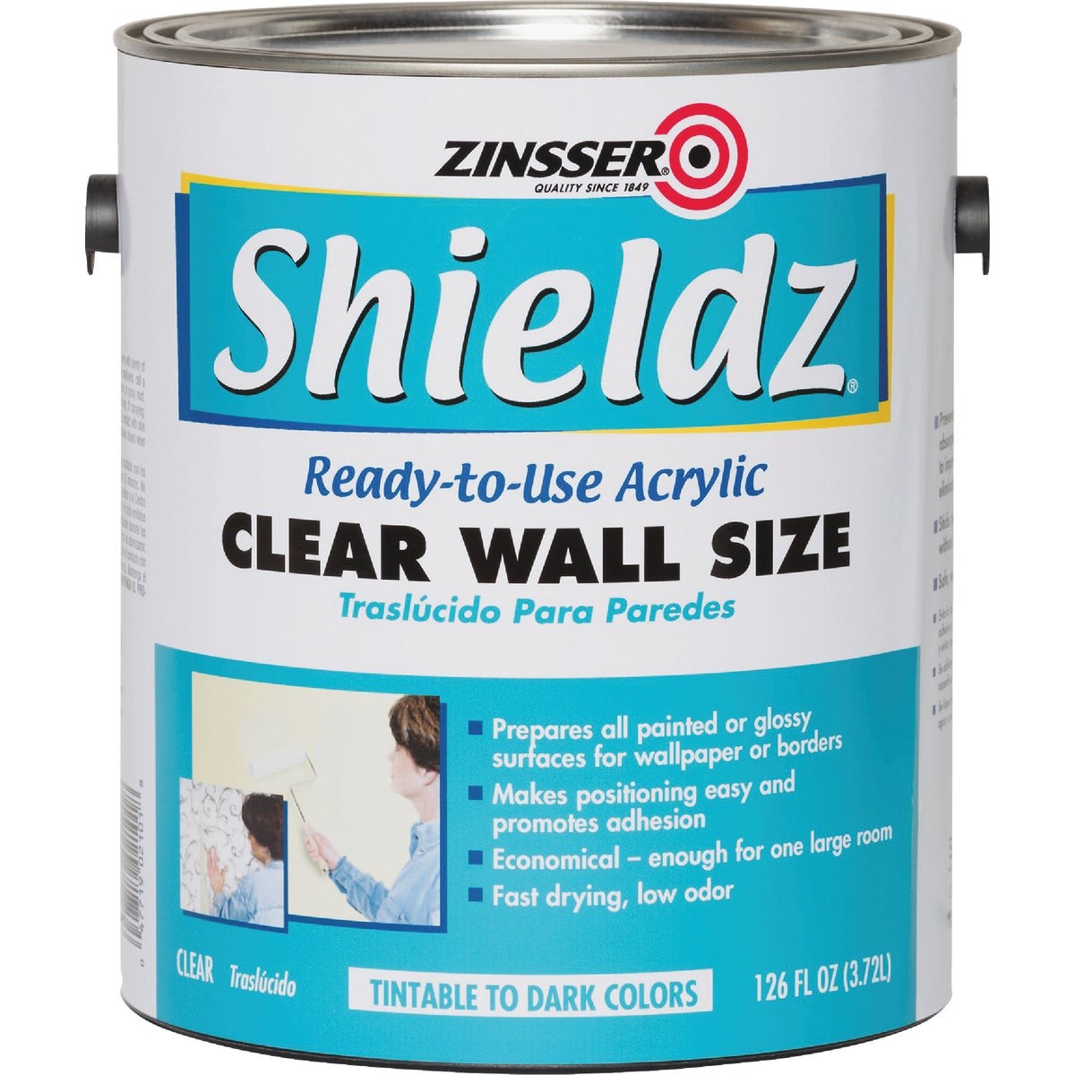 Zinsser Shieldz Clear Wallpaper Primer, 1 Gal. 2101 Zinsser Shieldz 2101