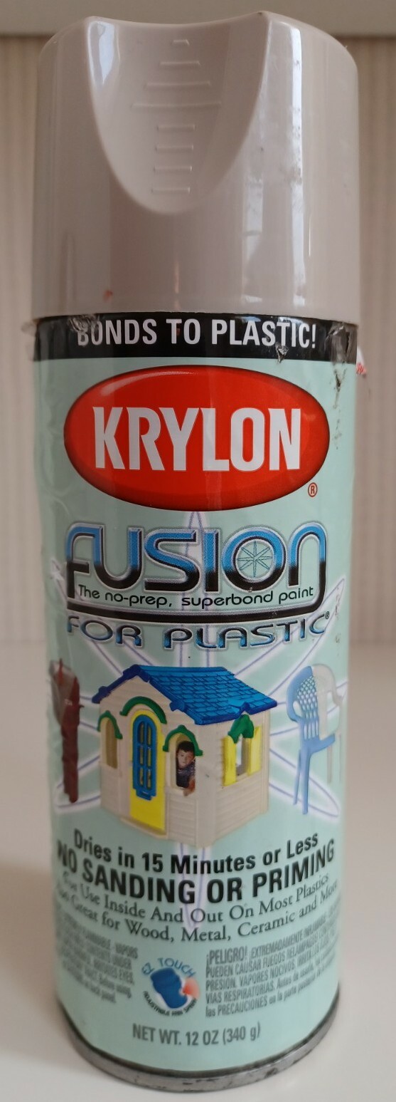 Krylon Fusion For Plastic Spray Paint RIVER ROCK 2323 NEW
