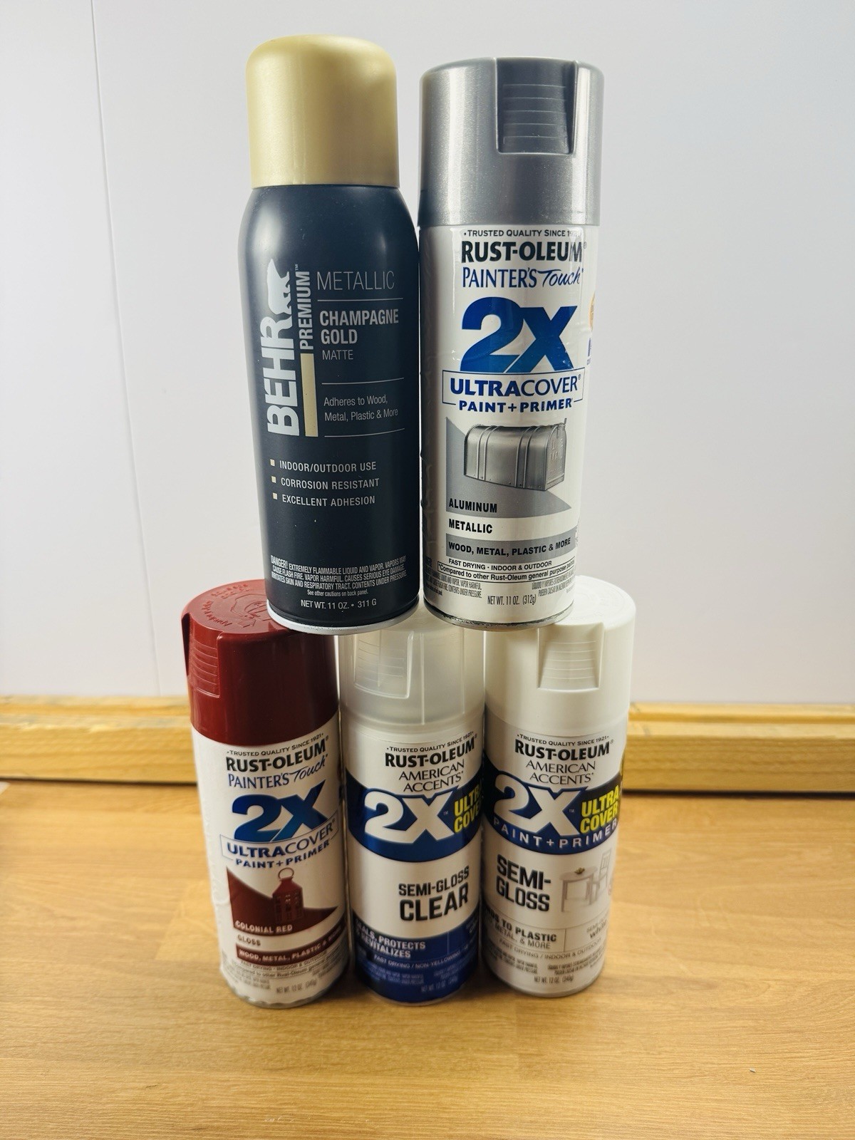 Huge Lot Rust-Oleum Paint + Primer Spray Paints 12oz