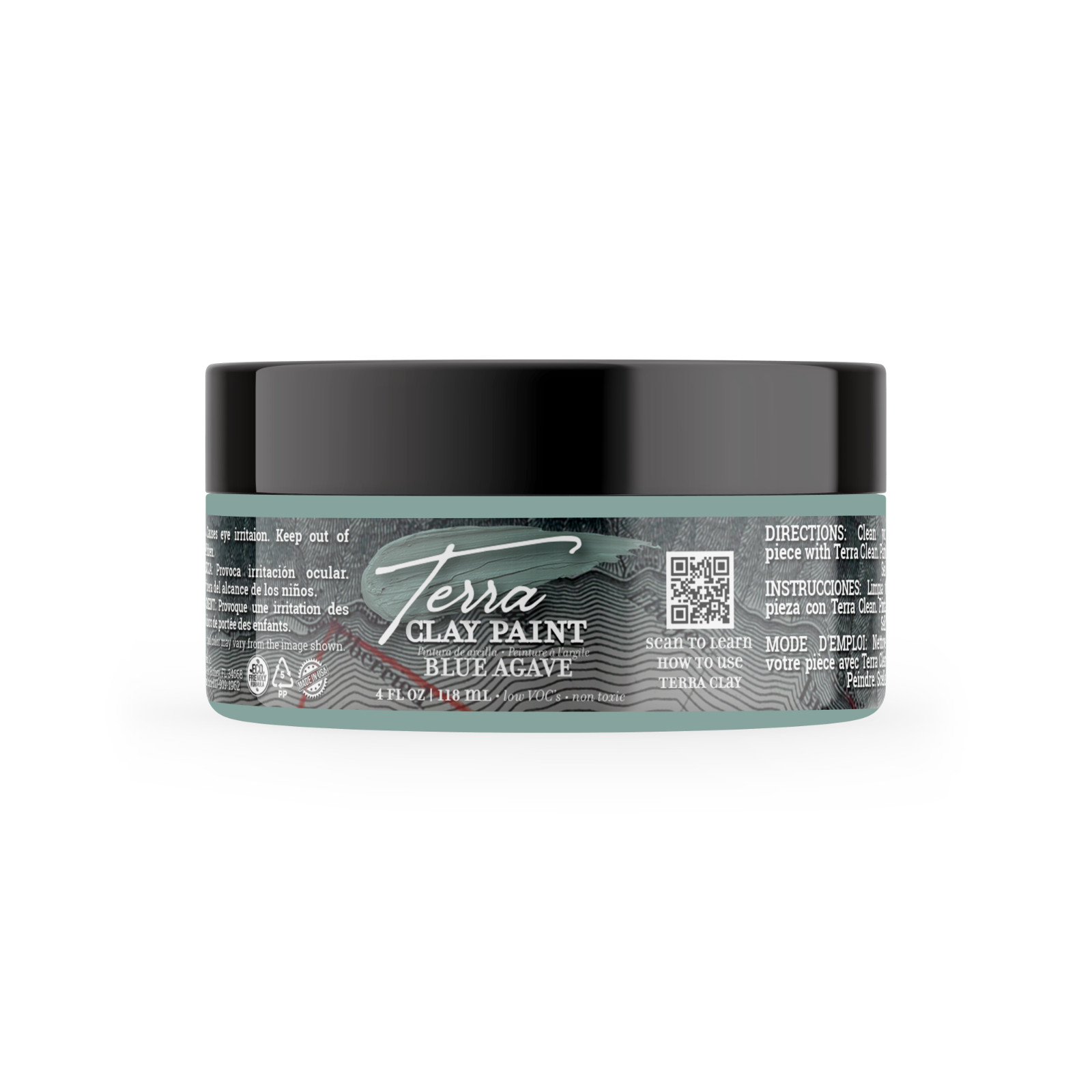 Dixie Belle Terra Clay Paint 4oz. Non-Toxic Blends Beautifully! NEW!!!