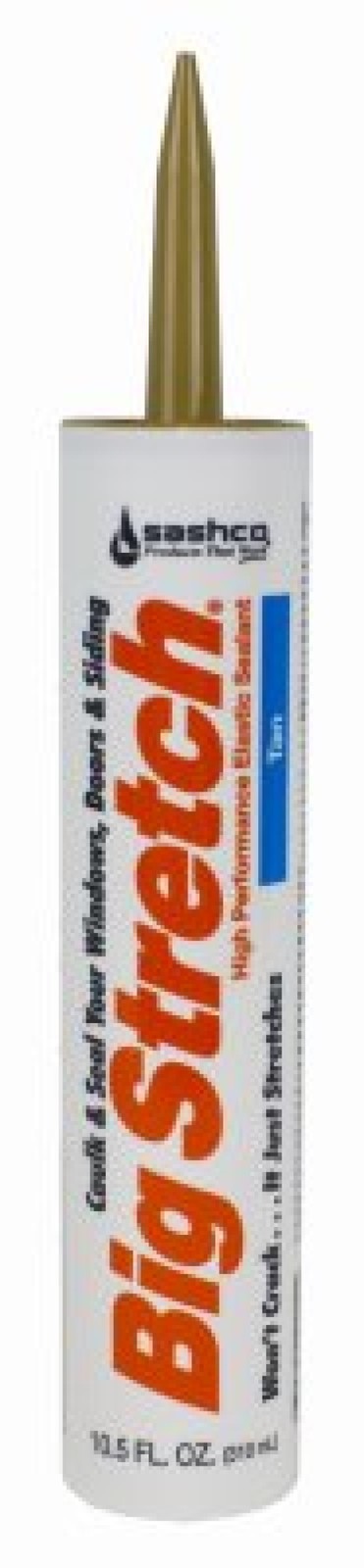 Sashco 10014 100 Percent Acrylic Latex Big Stretch High Performance Caulk, 10.5o
