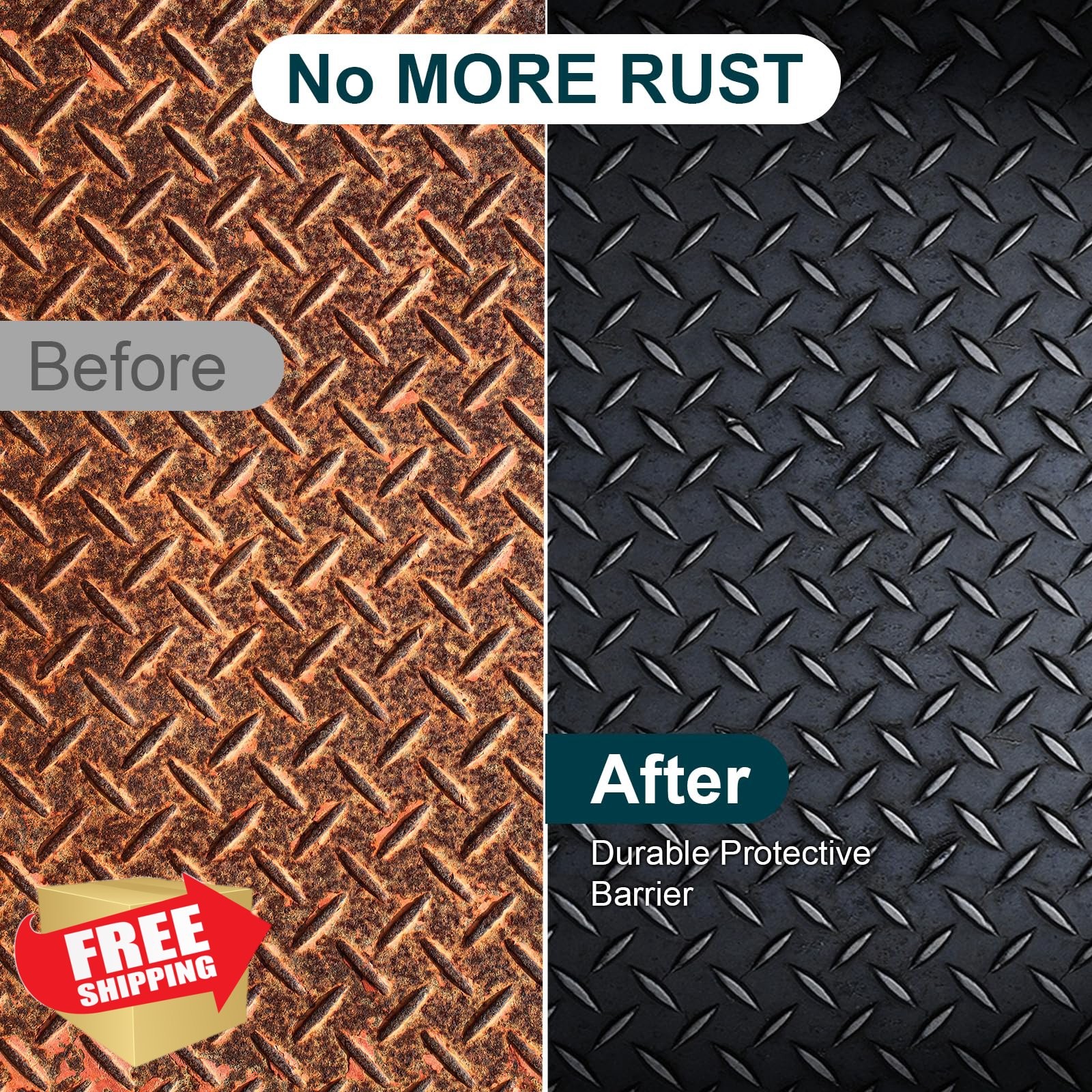 Truck Bed Liner Paint 35oz Spray Kit Black Rust Resistant Coating